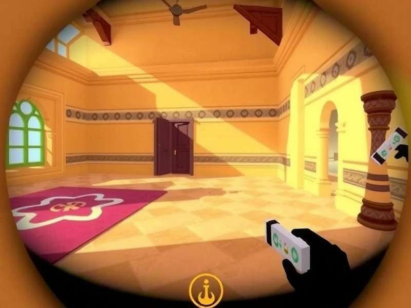Jaipur Jaguars upcoming VR mode screenshot showing a player exploring a virtual palace